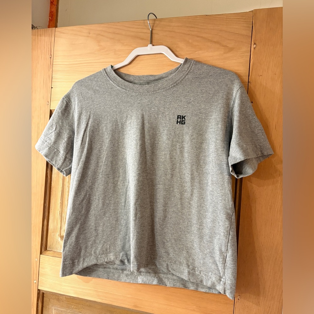 Duluth Trading Co Alaskan Hardgear Heather Gray Tee